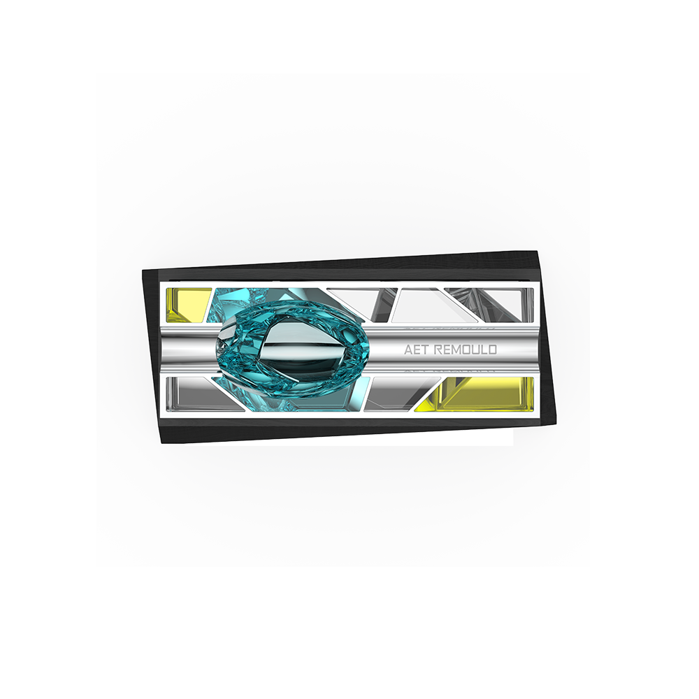 彩色藍寶石水晶雪茄煙灰缸