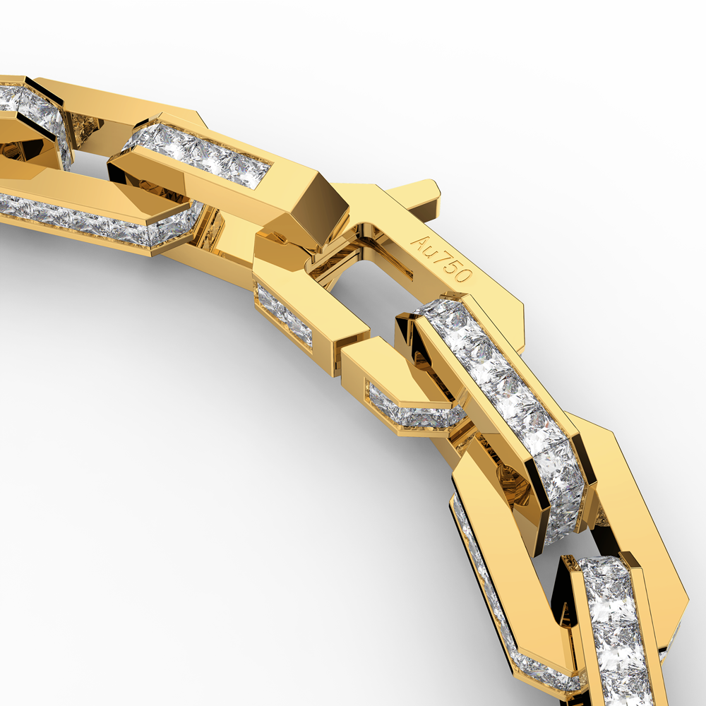 黃金鑽石手鏈