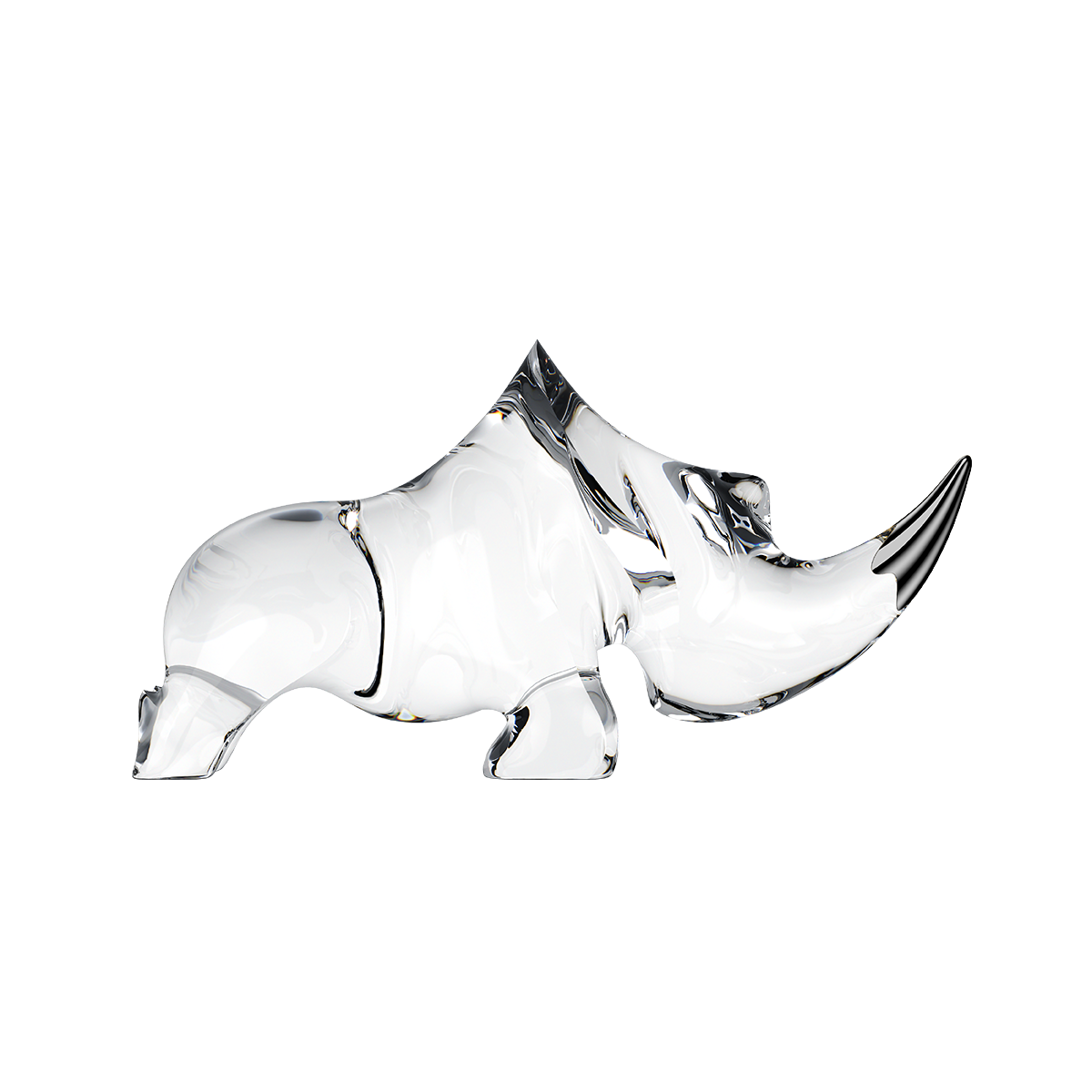 Beholding Rhino Ornament