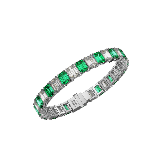 Emerald Diamond Bracelet