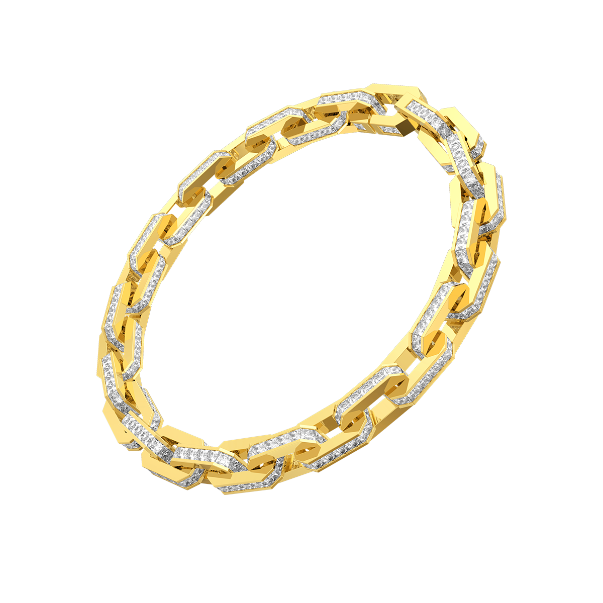 Gold Diamond Bracelet