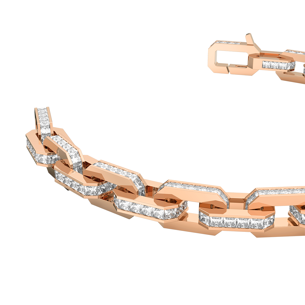 Diamantarmband aus Roségold